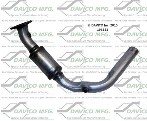 Davico Mfg Catalytic Converter-Direct Fit P/N:193531