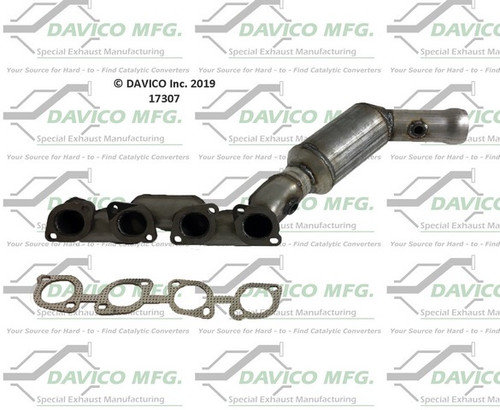 Davico Mfg Catalytic Converter P/N:17307