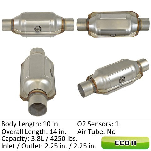 Eastern Catalytic Catalytic Converter-Universal 82615