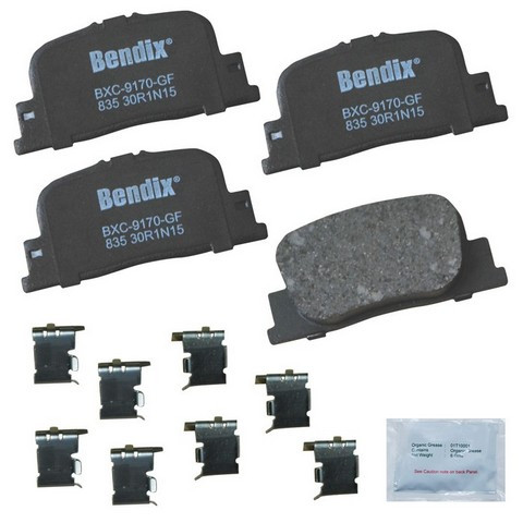 BENDIX PRIORITY 1 Disc Brake Pad Set CFC835