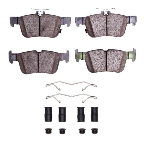 Dynamic Friction Company Disc Brake Pad Set 1551-1665-01