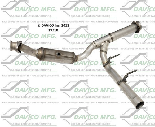 Davico Mfg Catalytic Converter-Direct Fit P/N:19718