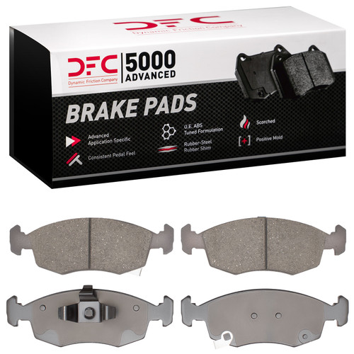 Dynamic Friction Company Disc Brake Pad Set 1551-1568-00 - view 2