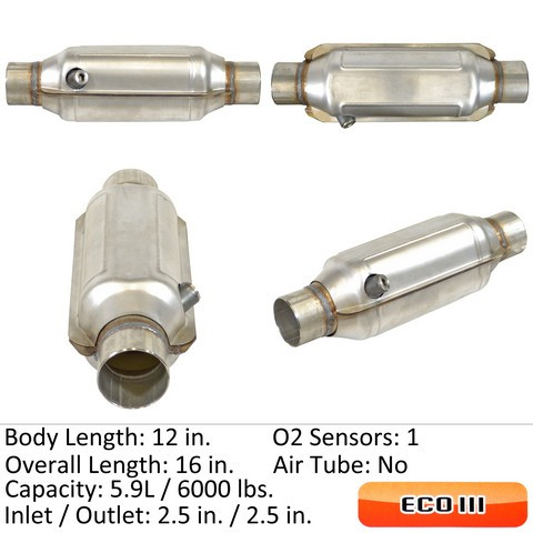 Eastern Catalytic Catalytic Converter-Universal 92736