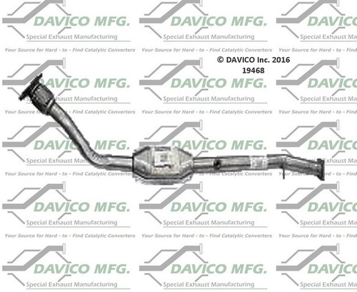 Davico Mfg Catalytic Converter P/N:19468