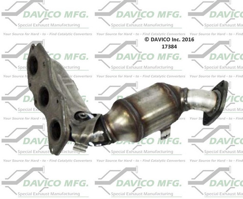 Davico Mfg Catalytic Converter P/N:17384
