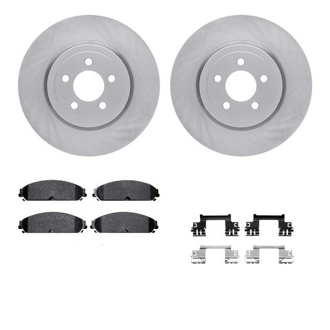 Dynamic Friction Company Disc Brake Kit 6512-39107