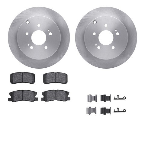 Dynamic Friction Company Disc Brake Kit P/N:6512-72299