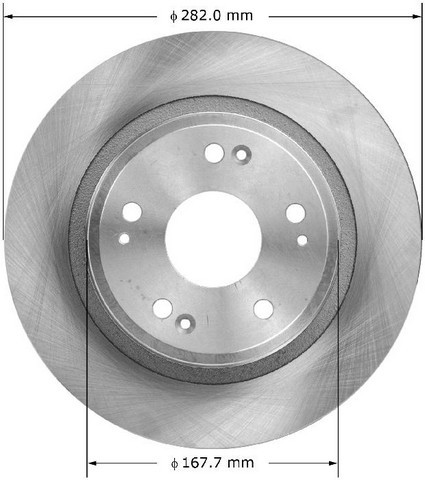 BENDIX PREMIUM DRUM AND ROTOR Disc Brake Rotor PRT5773