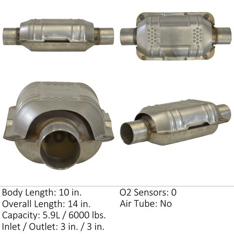 Eastern Catalytic Catalytic Converter-Universal 70330