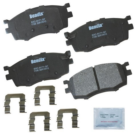 BENDIX PRIORITY 1 Disc Brake Pad Set CFC1156