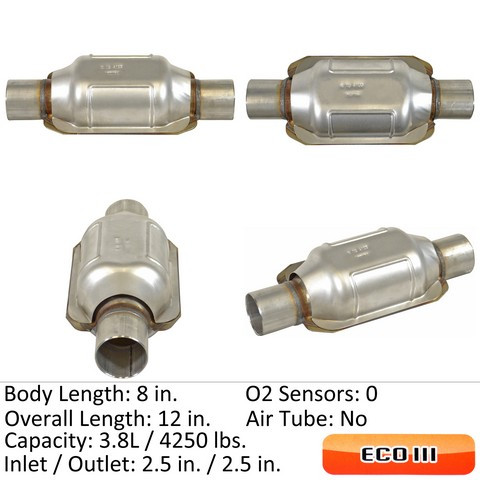 Eastern Catalytic Catalytic Converter-Universal 92466
