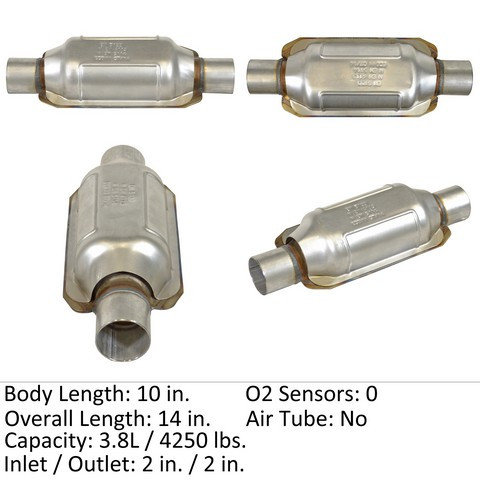 Eastern Catalytic Catalytic Converter-Universal 70257