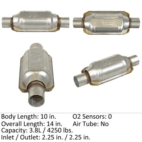 Eastern Catalytic Catalytic Converter-Universal 70258