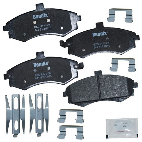BENDIX PRIORITY 1 Disc Brake Pad Set CFC941