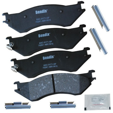 BENDIX PRIORITY 1 Disc Brake Pad Set P/N:CFC702K1