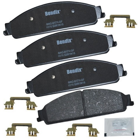 BENDIX PRIORITY 1 Disc Brake Pad Set P/N:CFC1070
