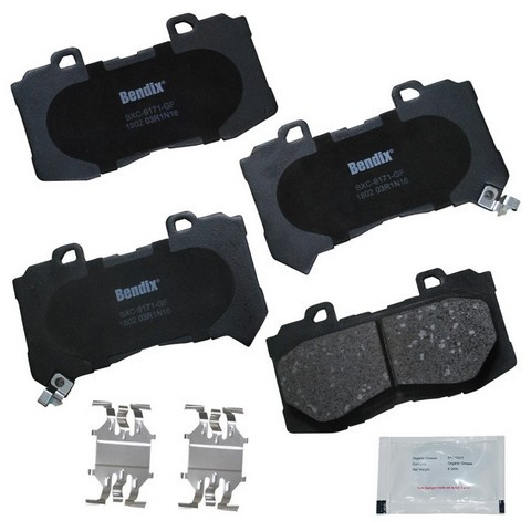 BENDIX PRIORITY 1 Disc Brake Pad Set CFC1802