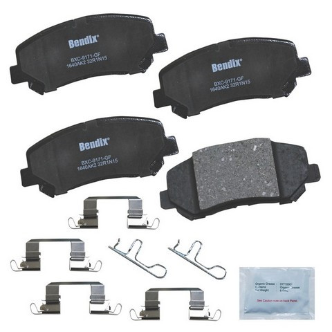 BENDIX PRIORITY 1 Disc Brake Pad Set CFC1640AK2