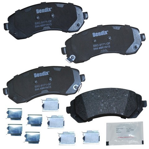 BENDIX PRIORITY 1 Disc Brake Pad Set P/N:CFC844