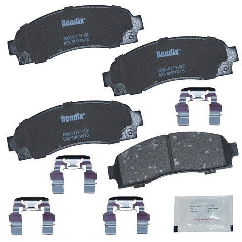 BENDIX PRIORITY 1 Disc Brake Pad Set CFC833