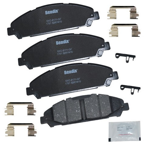 BENDIX PRIORITY 1 Disc Brake Pad Set P/N:CFC1791