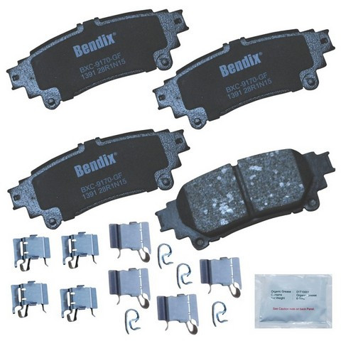 BENDIX PRIORITY 1 Disc Brake Pad Set CFC1391