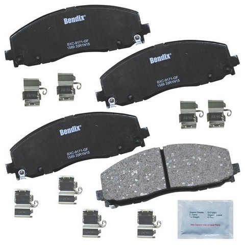 BENDIX PRIORITY 1 Disc Brake Pad Set CFC1589