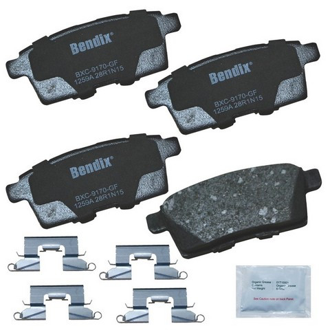 BENDIX PRIORITY 1 Disc Brake Pad Set CFC1259A