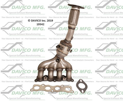 Davico Mfg Catalytic Converter 19542