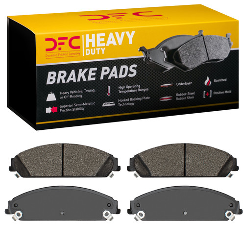 Dynamic Friction Company Disc Brake Pad Set 1214-1058-00 - view 2