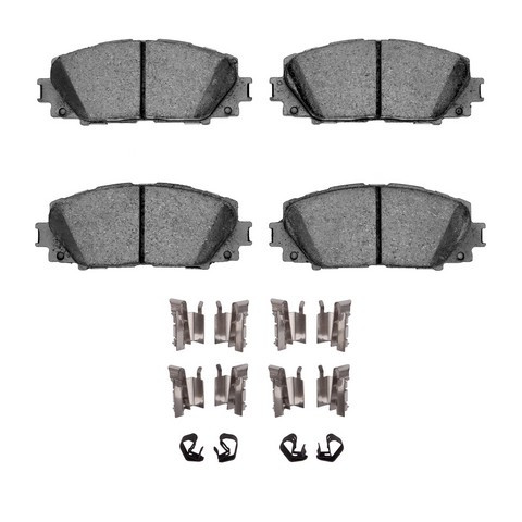 Dynamic Friction Company Disc Brake Pad Set P/N:1551-1184-01