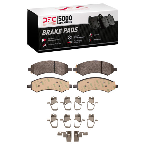 Dynamic Friction Company Disc Brake Pad Set 1551-1084-01 - view 2