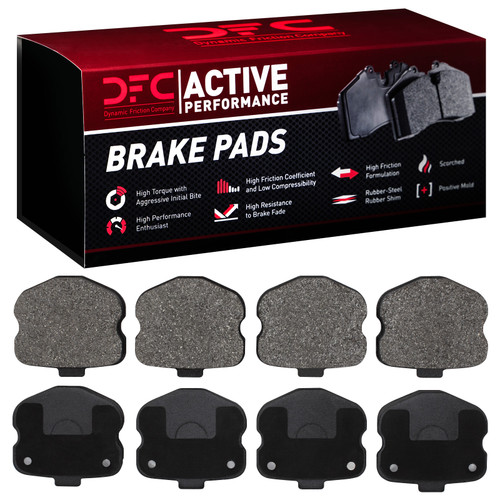 Dynamic Friction Company Disc Brake Pad Set 1115-1185-10 - view 2
