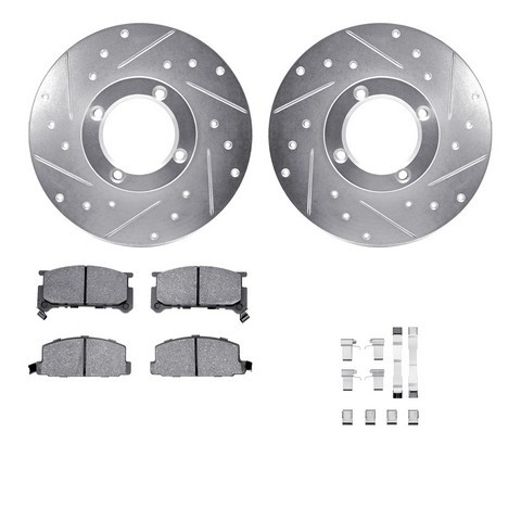 Dynamic Friction Company Disc Brake Kit 7512-13003
