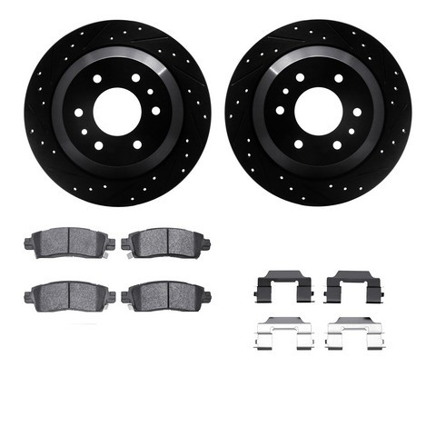 Dynamic Friction Company Disc Brake Kit 8512-48048