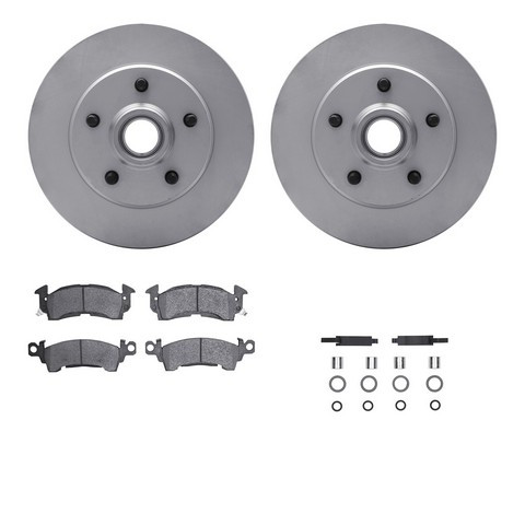 Dynamic Friction Company Disc Brake Kit P/N:4212-48086
