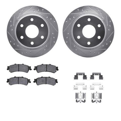Dynamic Friction Company Disc Brake Kit 7512-48043