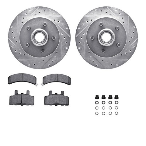 Dynamic Friction Company Disc Brake Kit 7512-48023