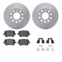 Dynamic Friction Company Disc Brake Kit P/N:4612-74016