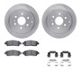 Dynamic Friction Company Disc Brake Kit P/N:6512-48343