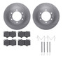Dynamic Friction Company Disc Brake Kit P/N:6512-76647