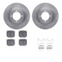 Dynamic Friction Company Disc Brake Kit P/N:6512-67157