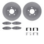 Dynamic Friction Company Disc Brake Kit P/N:4512-39067