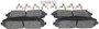 Bosch Disc Brake Pad Set P/N:BE2187H
