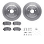 Dynamic Friction Company Disc Brake Kit P/N:6512-58145