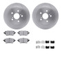 Dynamic Friction Company Disc Brake Kit P/N:6512-76719
