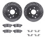 Dynamic Friction Company Disc Brake Kit P/N:7512-67110