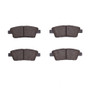 Dynamic Friction Company Disc Brake Pad Set 4000-1551-00