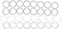 MAHLE Engine Piston Ring Set P/N:41548